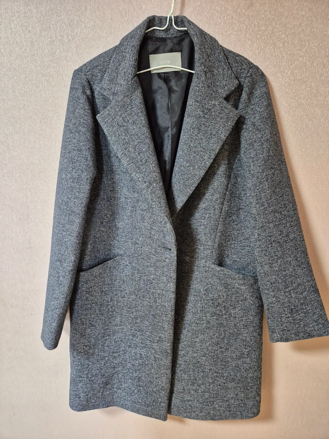 회색 마이 자켓(코트)