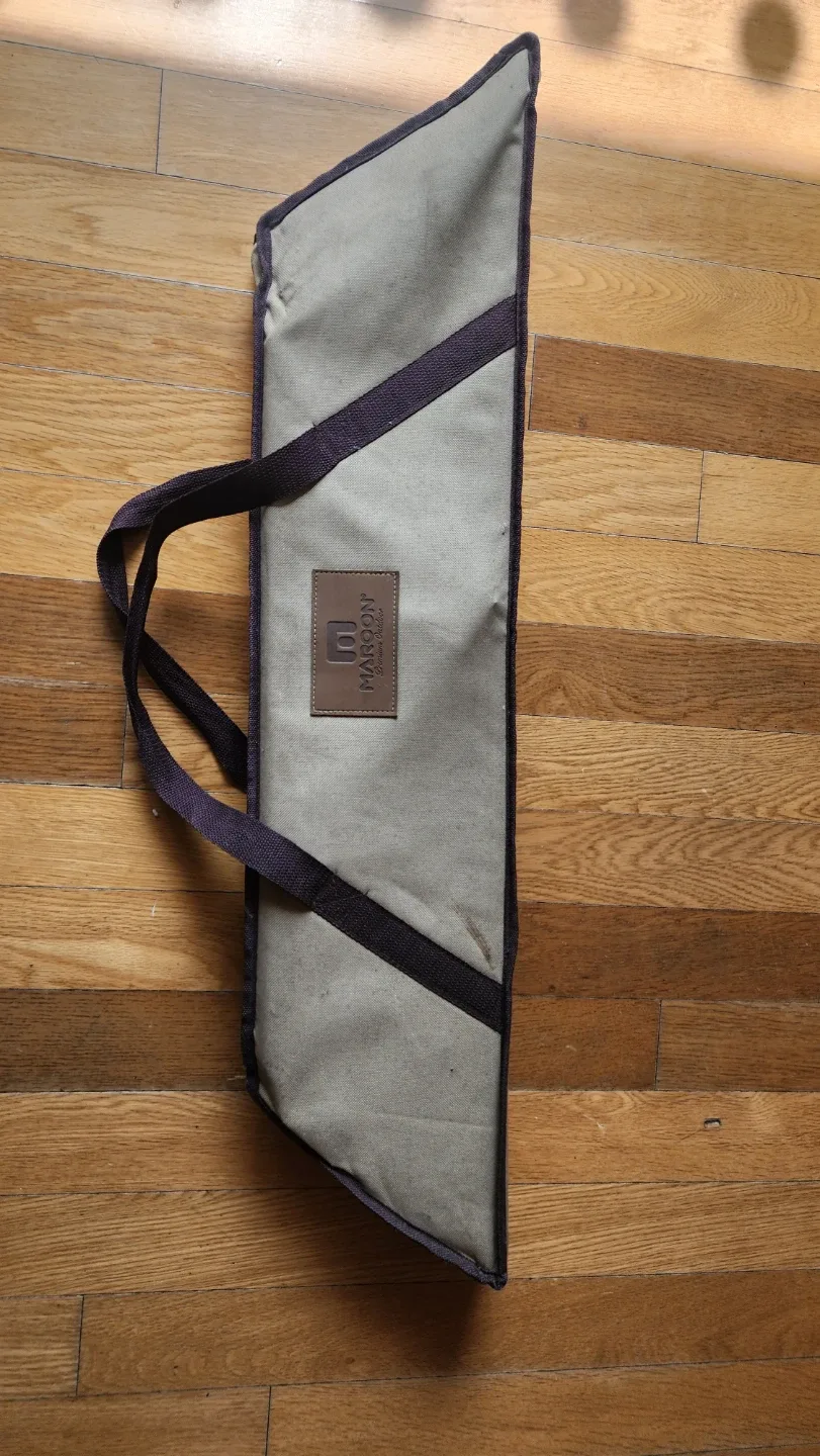 캠핑 마룬 이지퀵 스텐 화로대 테이블