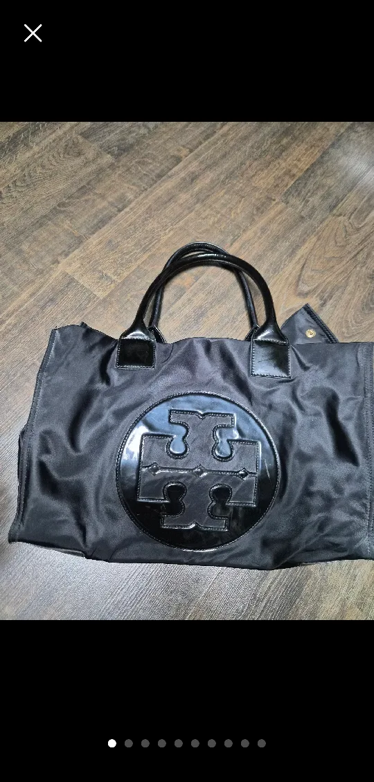 토리버치 블랙 토트백