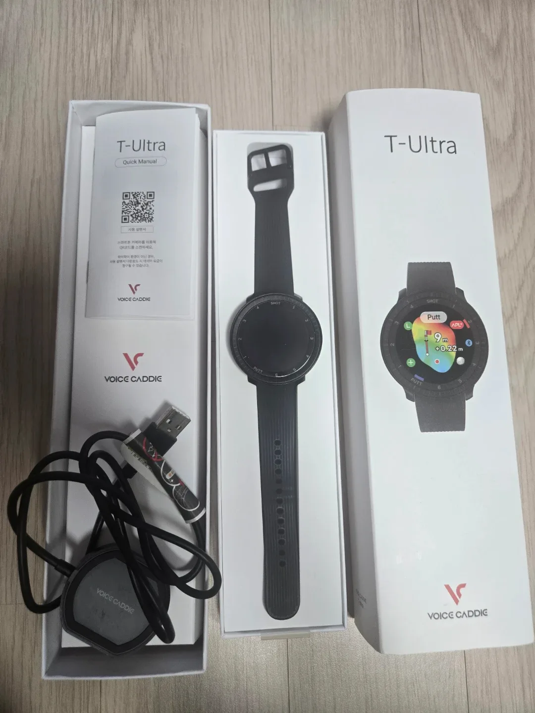 보이스캐디 T-Ultra 골프워치 풀박스