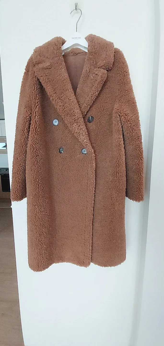 케네스레이디 브라운 코트