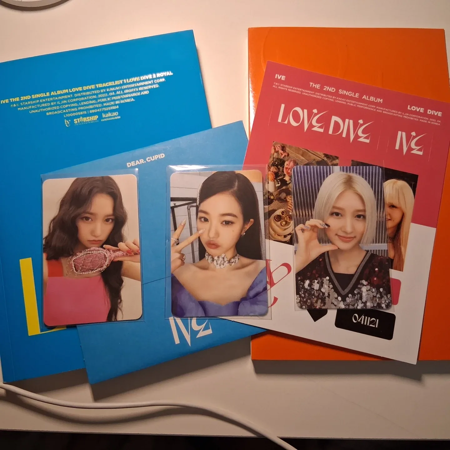 아이브 앨범 2종 + 포카 3장 (장원영/이서/가을)[급처]