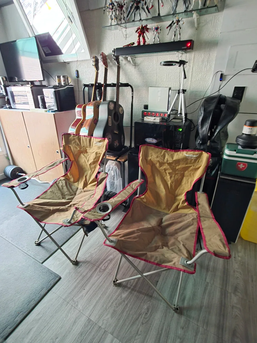 버팔로 캠핑 의자 2개