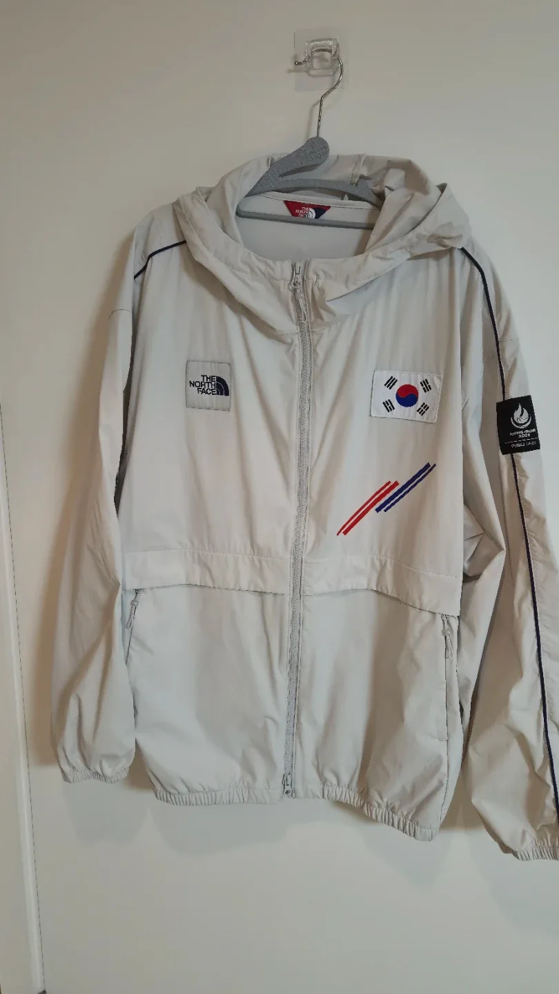 (새상품)노스페이스 팀코리아 바람막이 2XL