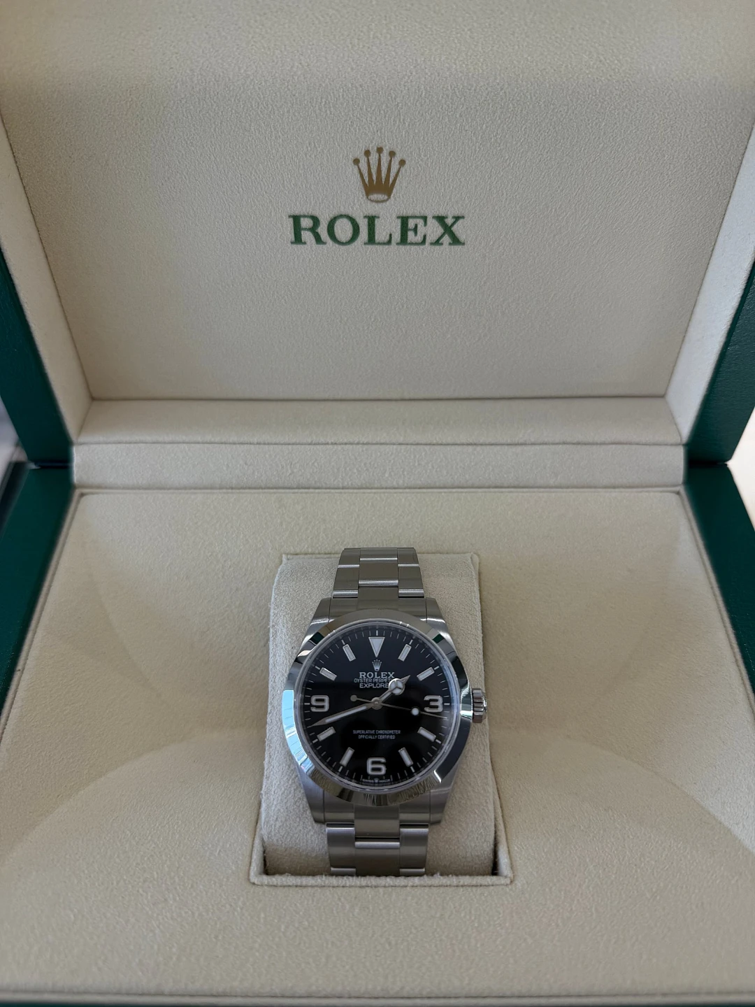 롤렉스 익스플로러 40mm 민트급