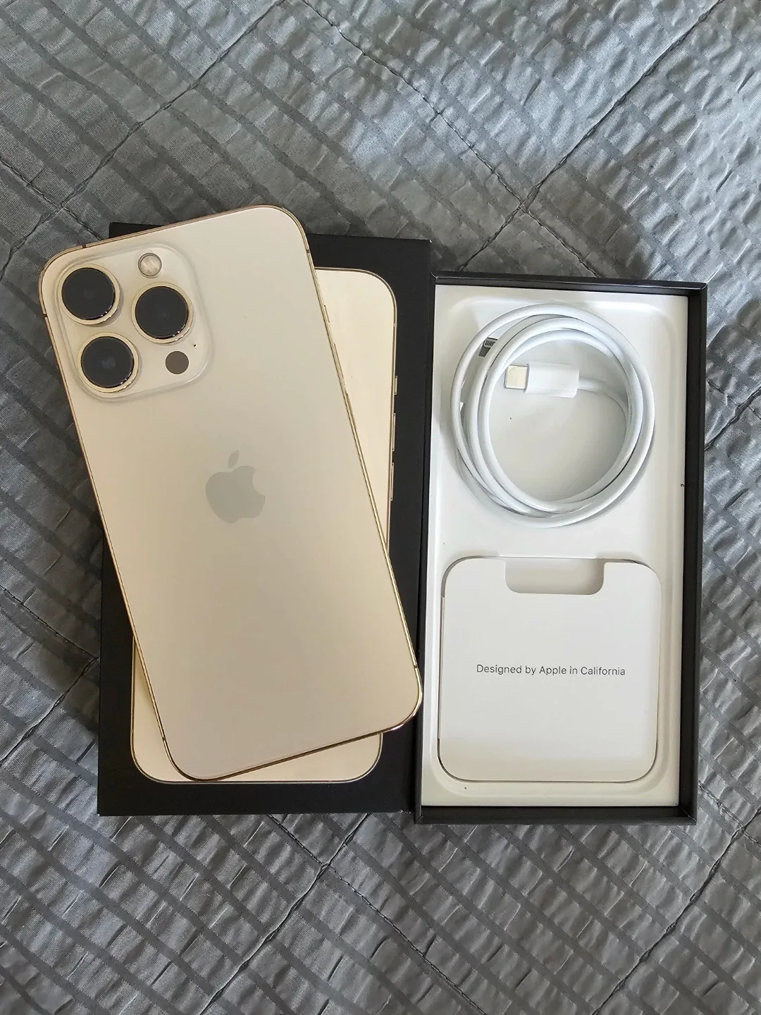 (글확인)아이폰 13 Pro 골드 128GB 풀박스