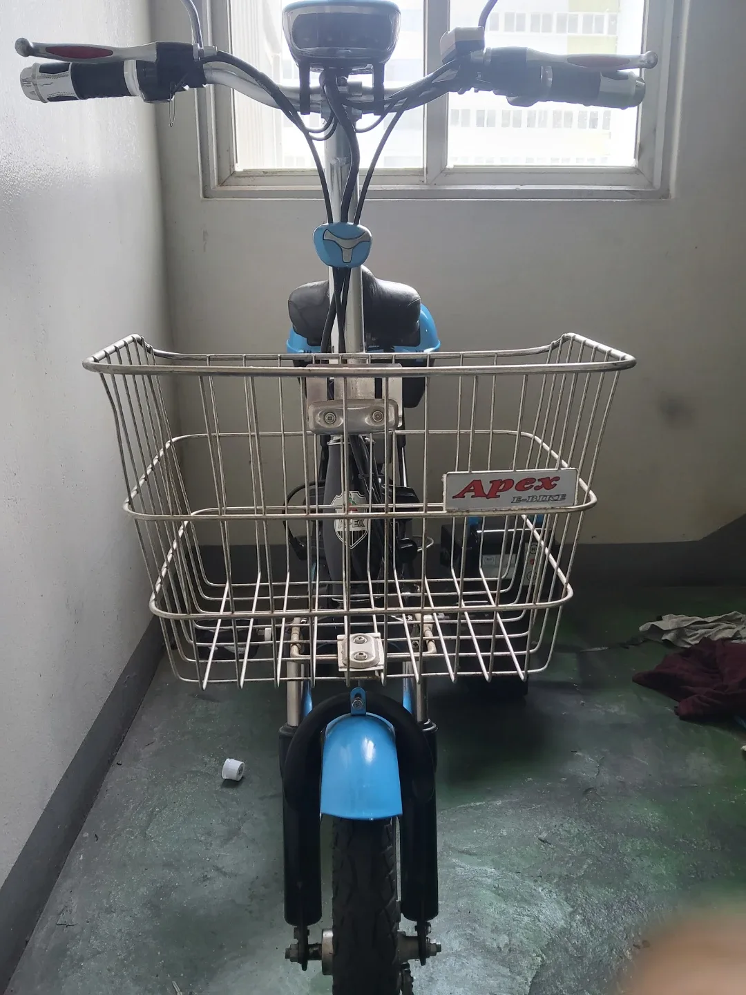 Apex 전기 자전거 - 앞바구니, 뒷좌석