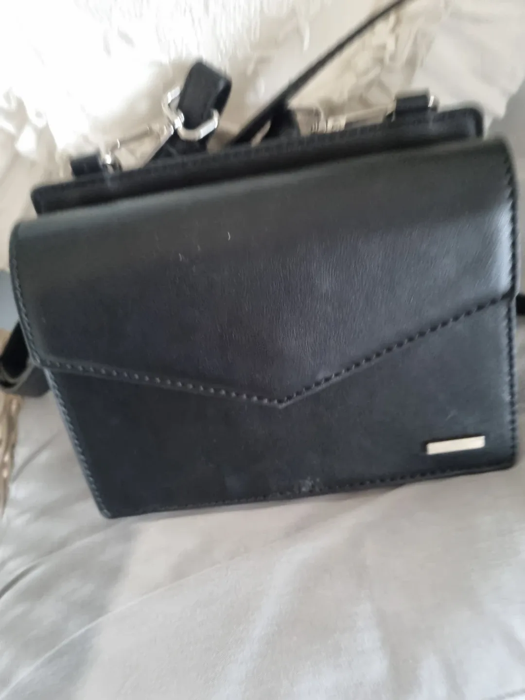 sy 블랙 미니 크로스백