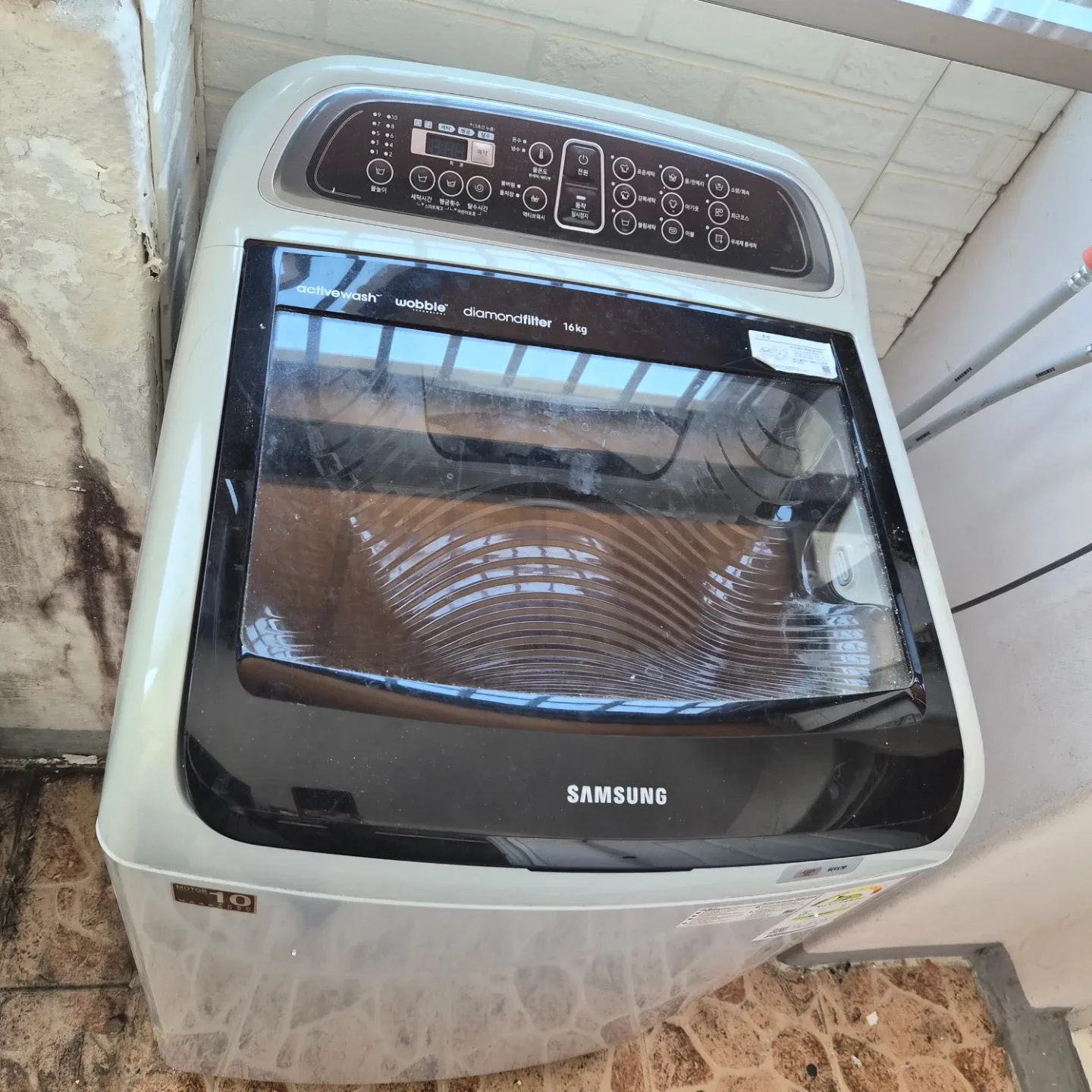 삼성 통돌이 세탁기 16kg WA16M6830KY