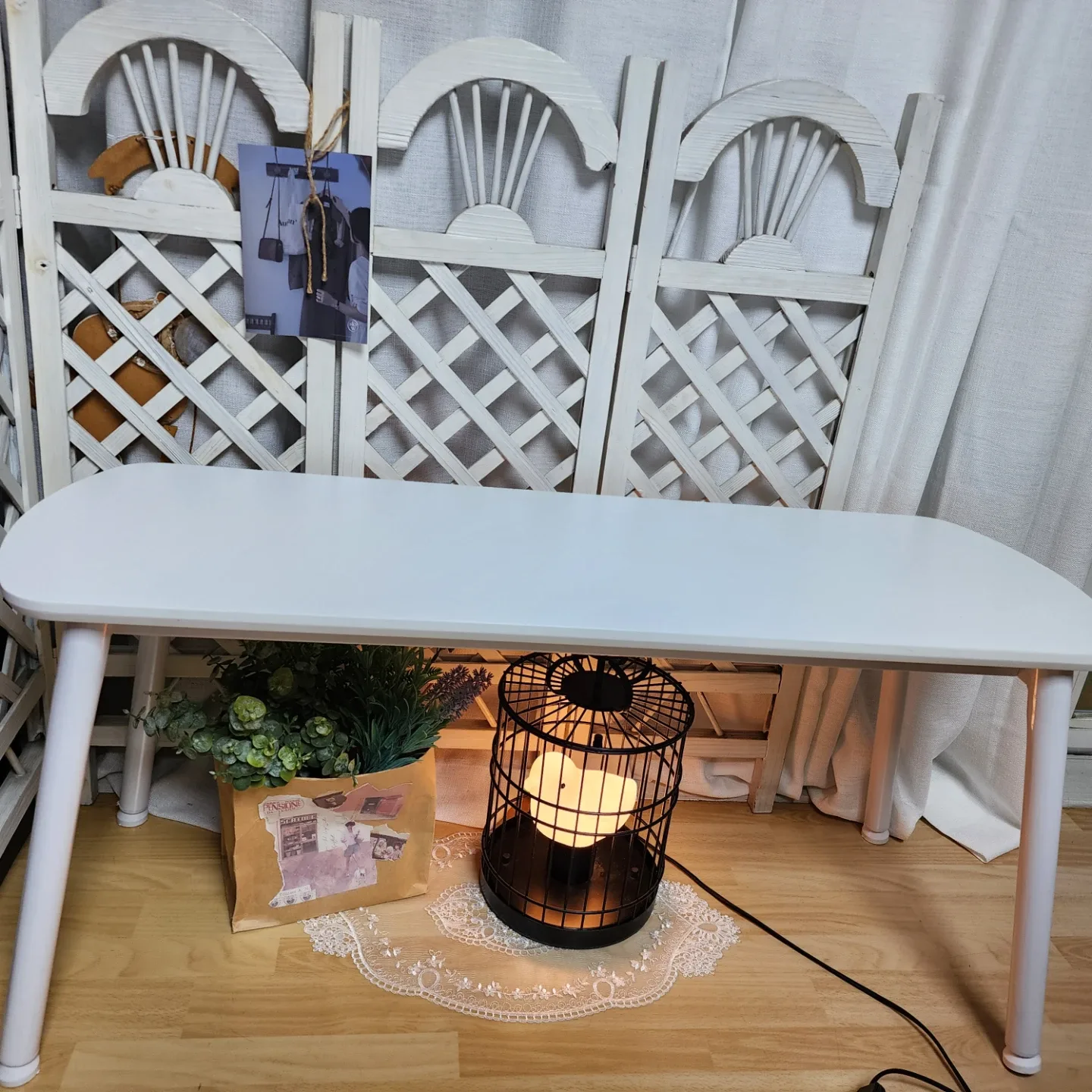 인디우드 2~3인벤치.의자