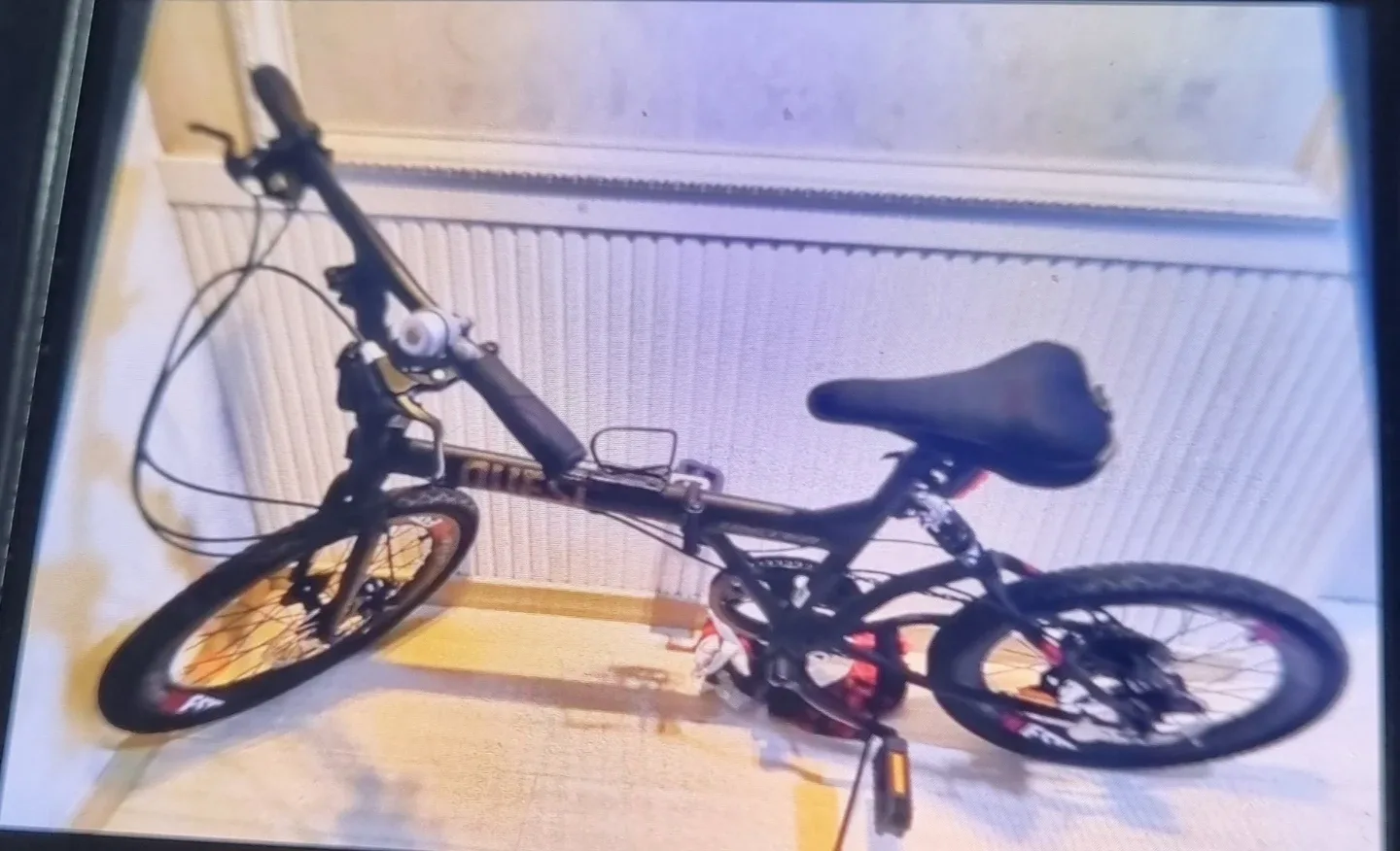 AUEST 성인용 접이식 🚴자전거 기어 8단 경량 20인치 미니벨로