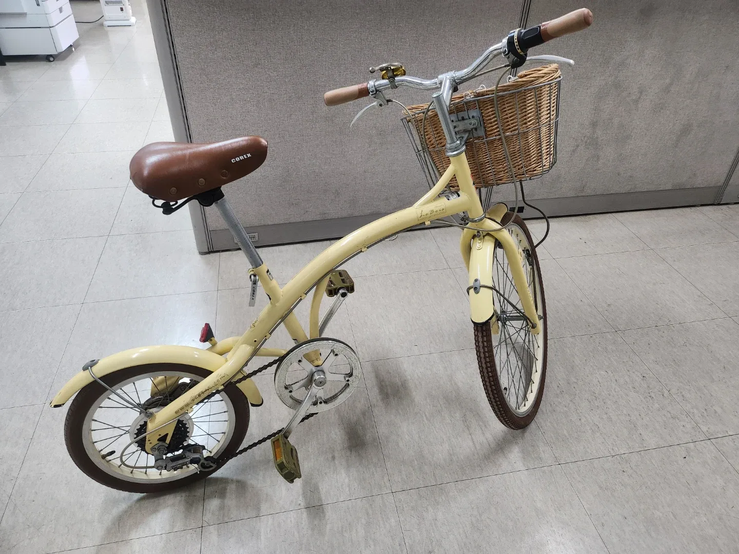 Le Bois 클래식 자전거 아이보리