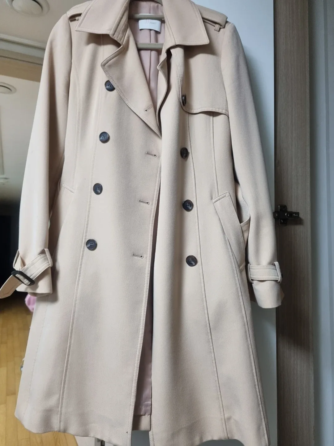 JIGOTT 베이지 트렌치 코트