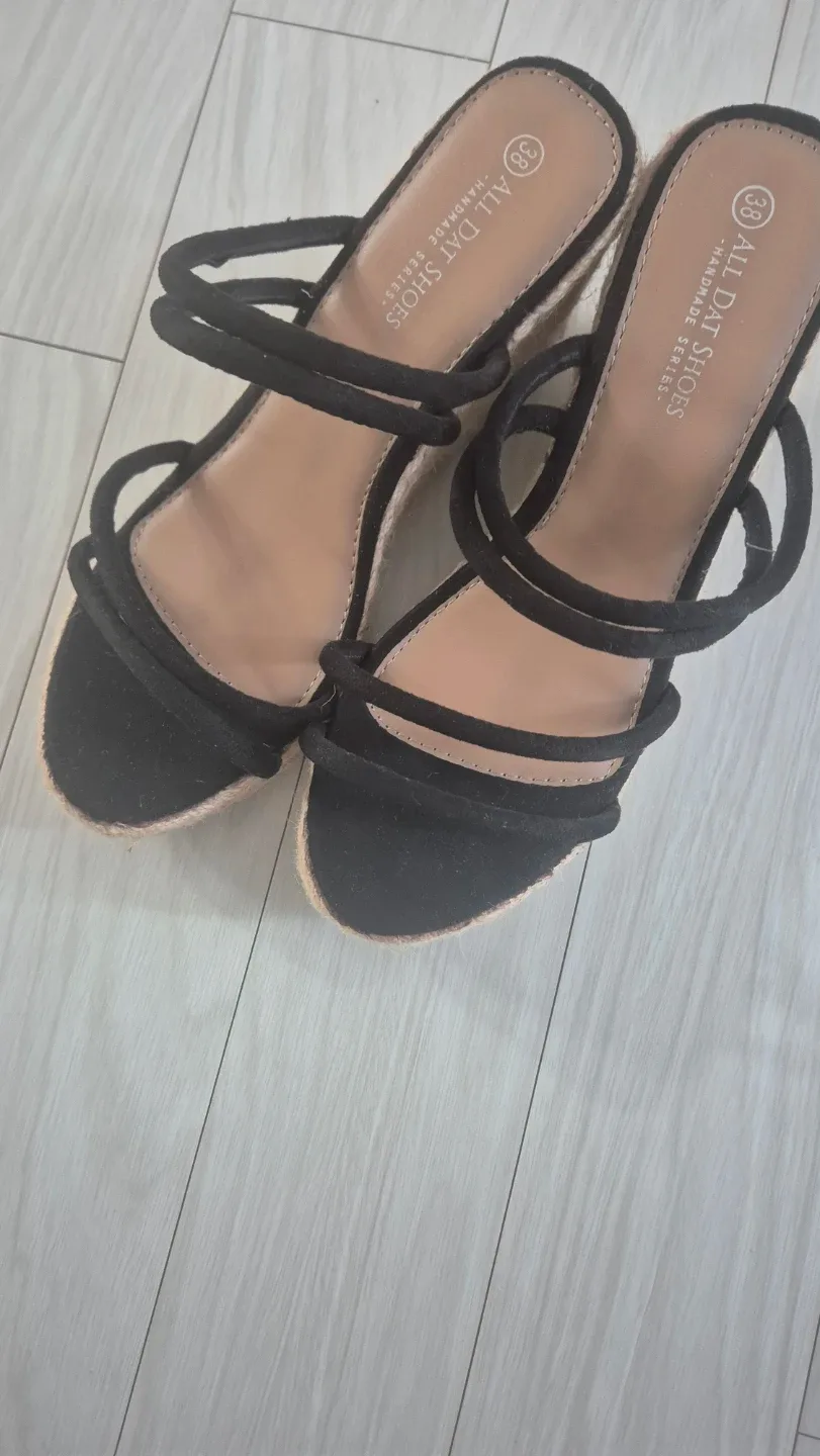 ALL DAY SHOES 웨지힐 샌들 240