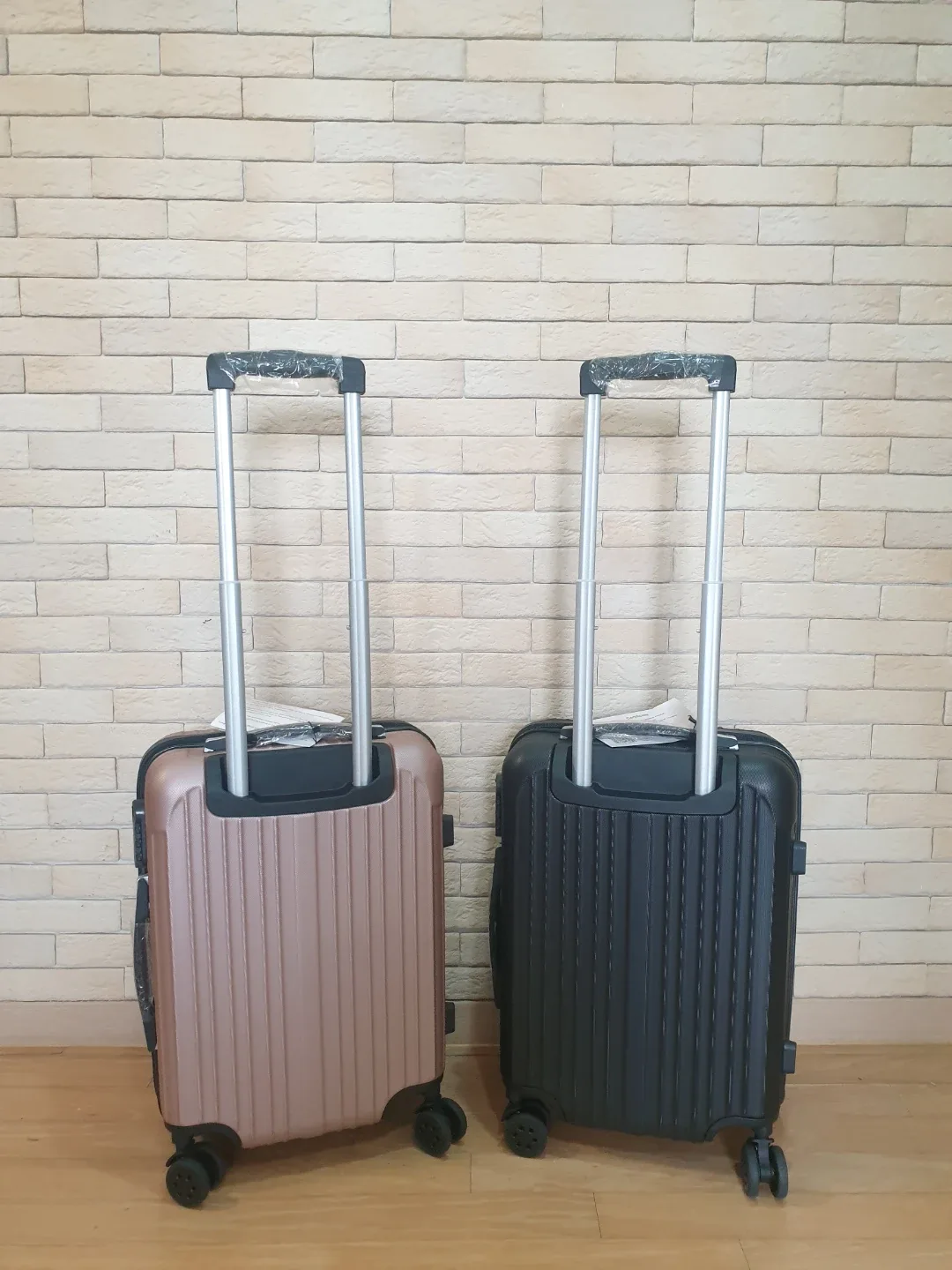 기내용캐리어 블랙 로즈골드 샴페인골드
