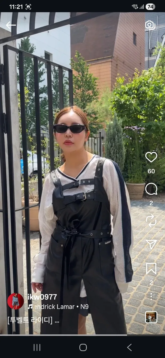 아SOODAL COMPANY 투벨트 라이디 원피스 블랙 앞치마