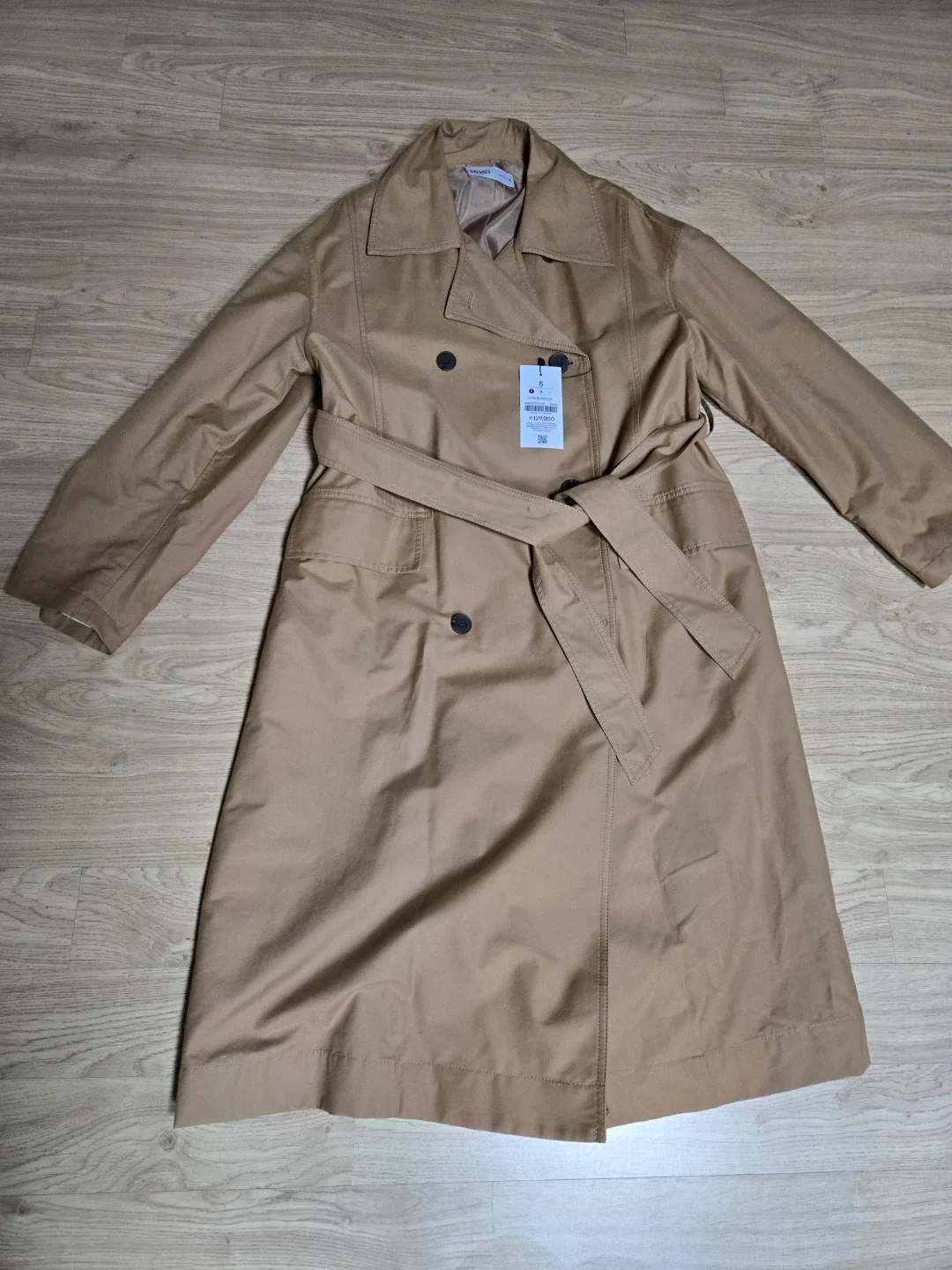 MIXXO 베이지 트렌치 코트 S 새상품