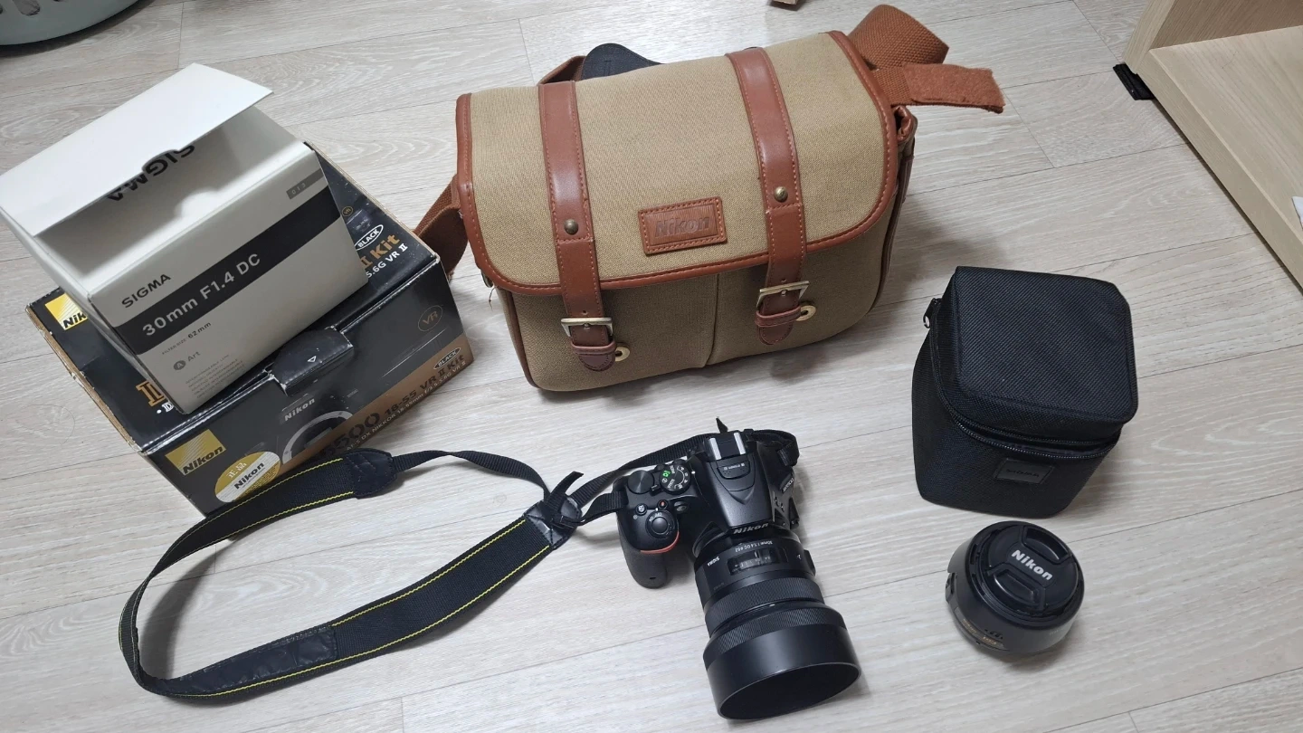 니콘 D5500 & 아트삼식이