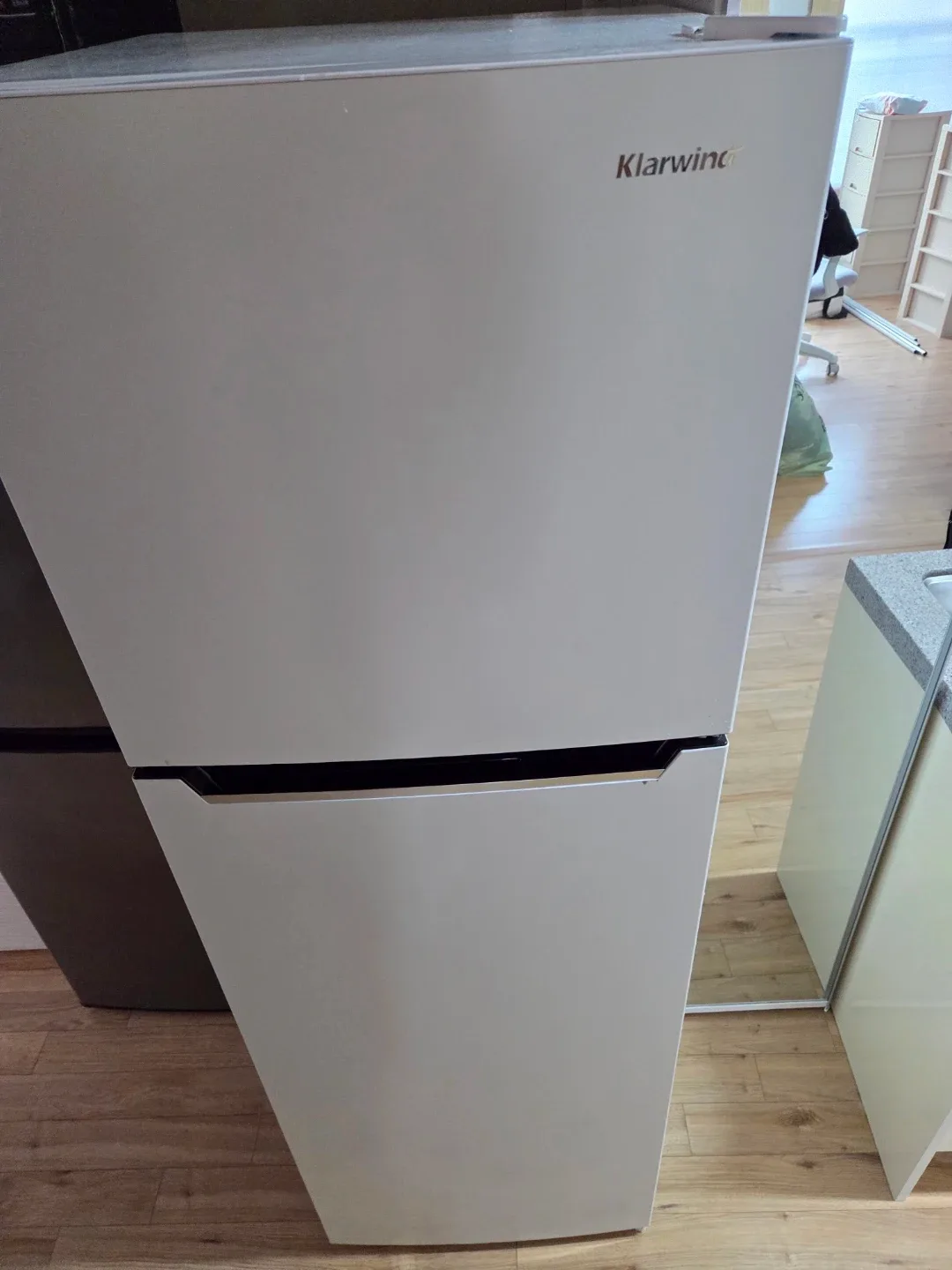 클라윈드 2도어 냉장고 화이트