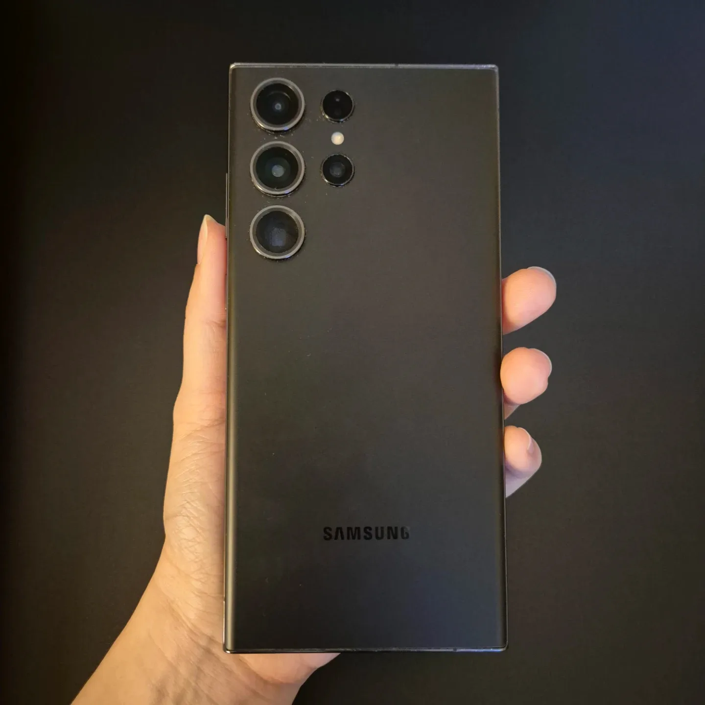 갤럭시 S23 울트라 512GB 블랙 액정 파손