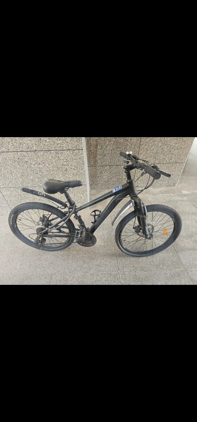 검정 MTB 자전거 퀵보드 2개