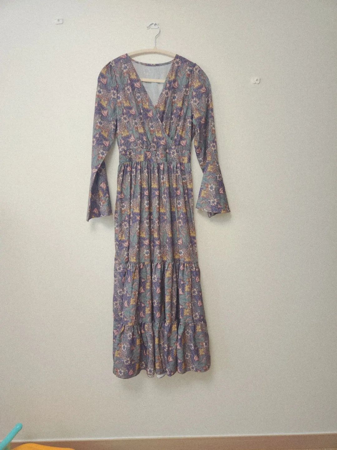 플라워 롱 원피스 봄가을 추천