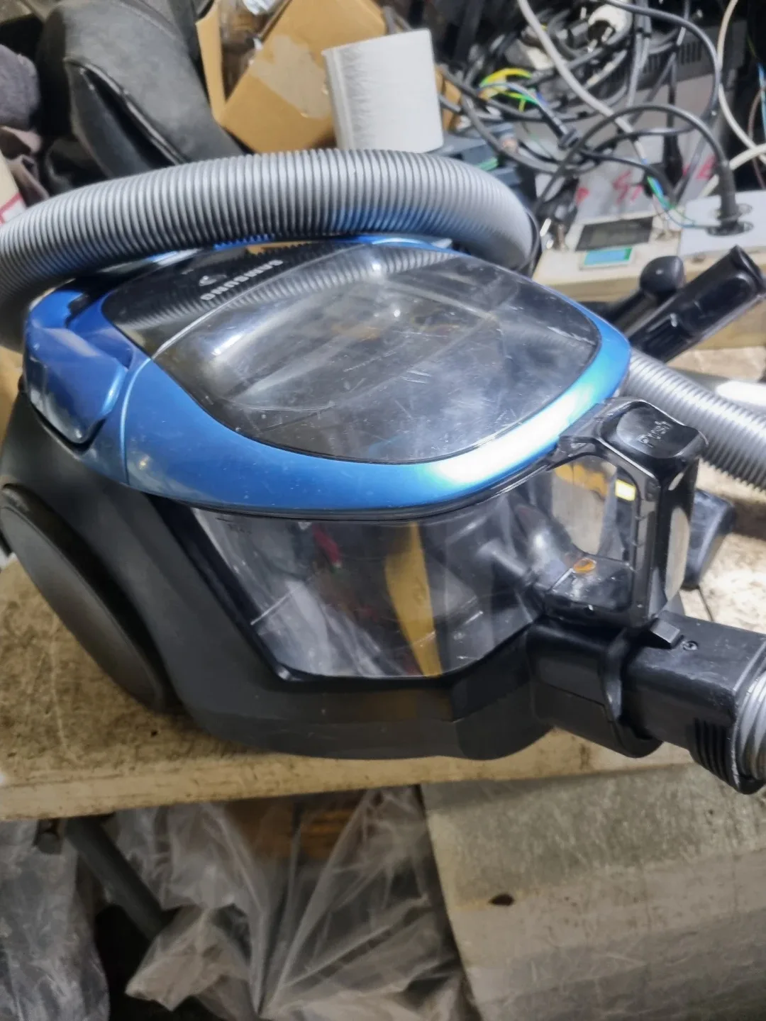삼성 블루 진공청소기