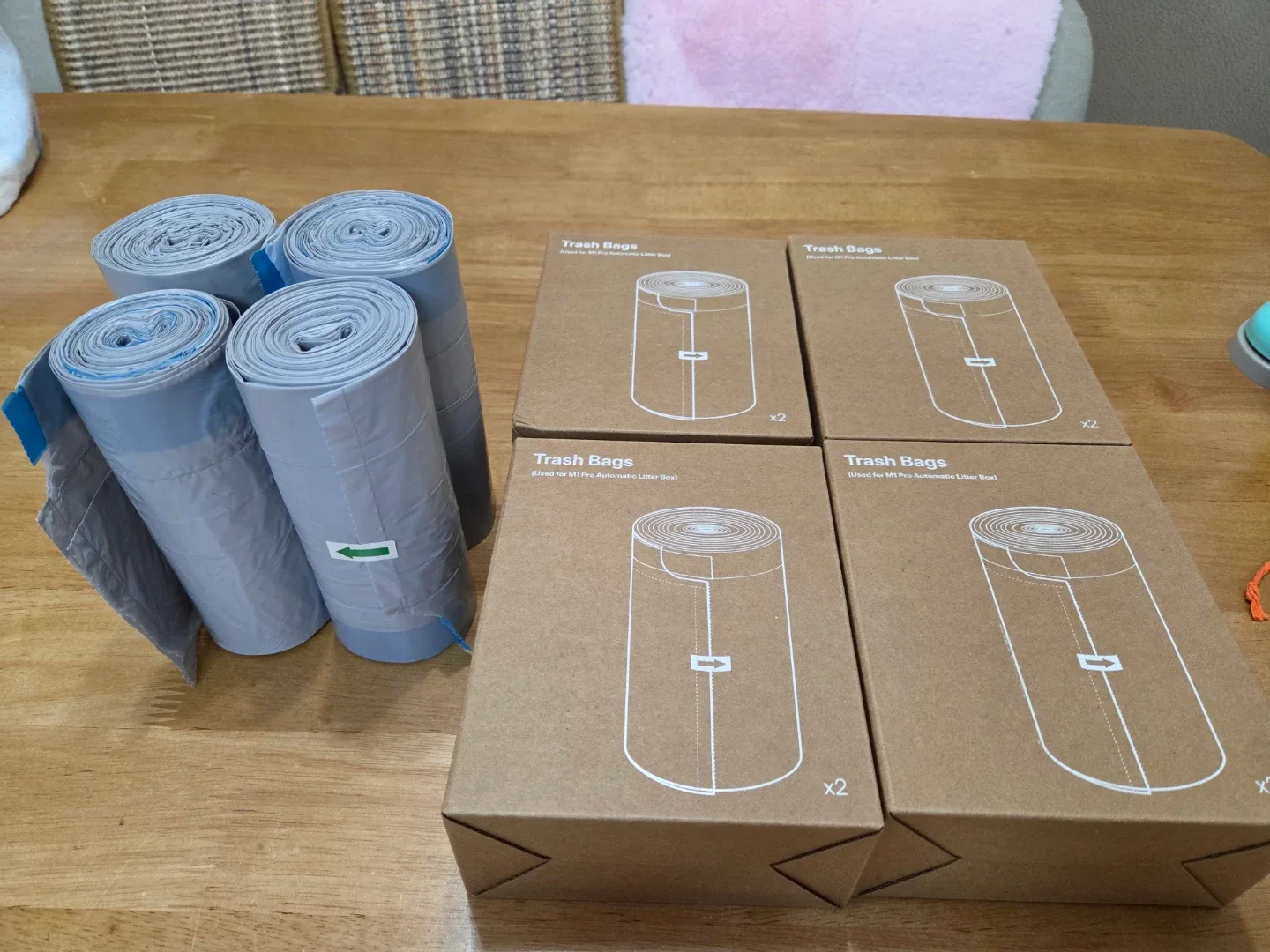 페테토x니카사 오픈형 고양이 자동 화장실 M1 Plus / Pro 전용 배변봉투