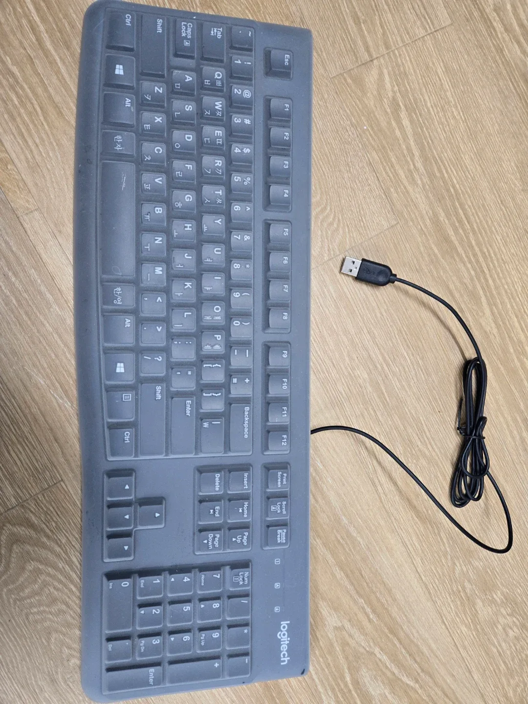 상태 좋은 로지텍 K120 유선 키보드~