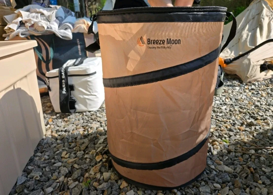 브리즈문 캠핑 수납통 분리수거 쓰레기통 설겆이가방 4종일괄