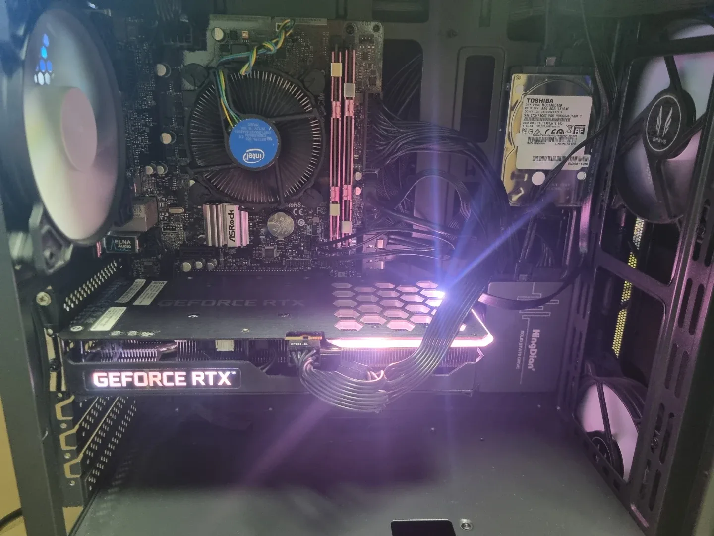 i5-9400F, RTX 3060 Ti  고사양 게이밍 본체 모니터