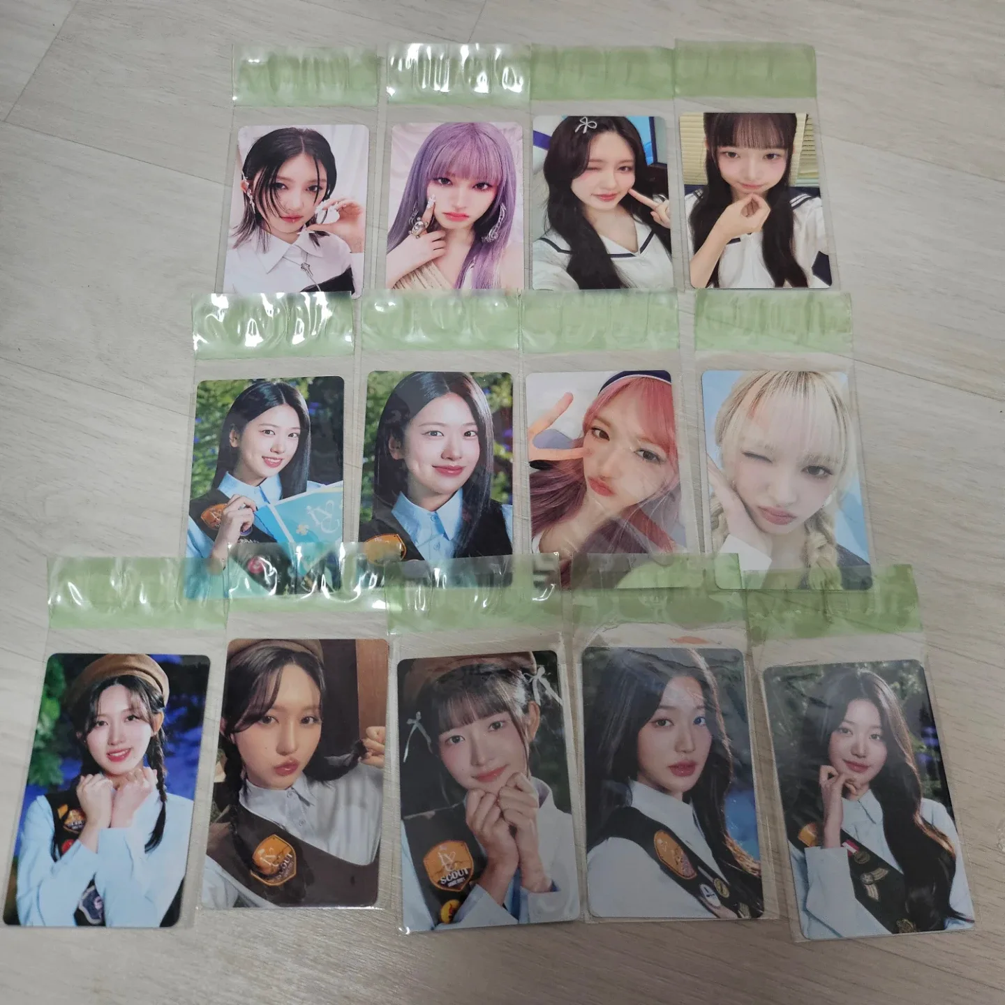 아이브 포카 13장 일괄 (모두 공식 포토카드)