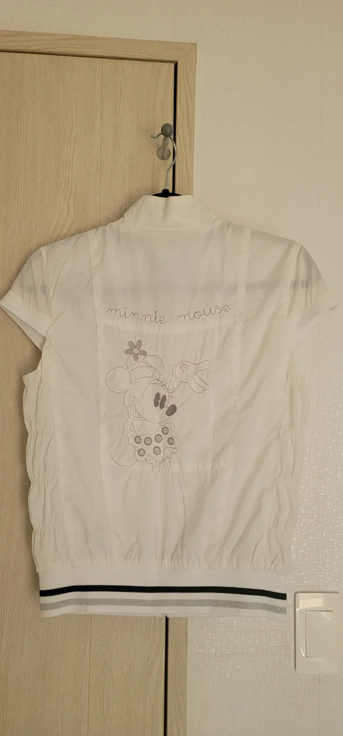 디즈니 미니마우스 반팔 바람막이 90