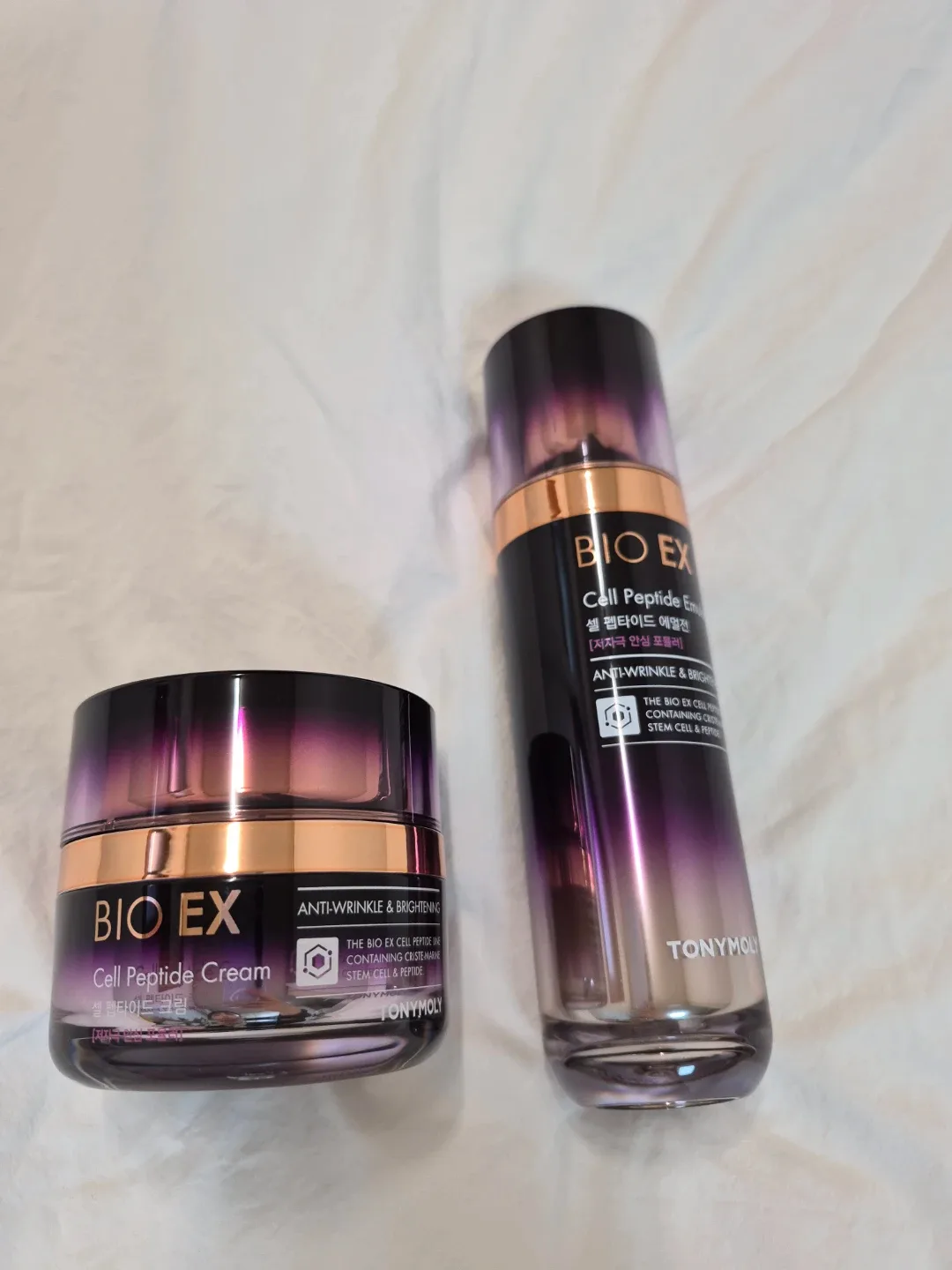 토니모리 BIO EX 셀 펩타이드 크림&에멀전 2종 (새상품)