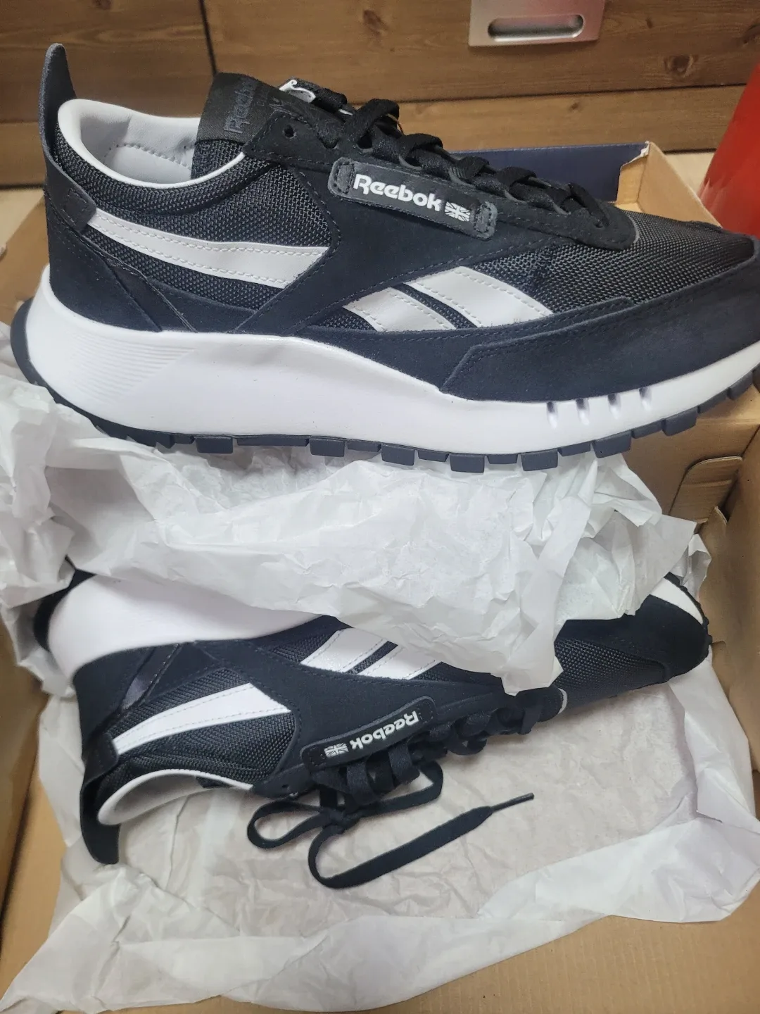 리복 남성 운동화 블랙 265새제품