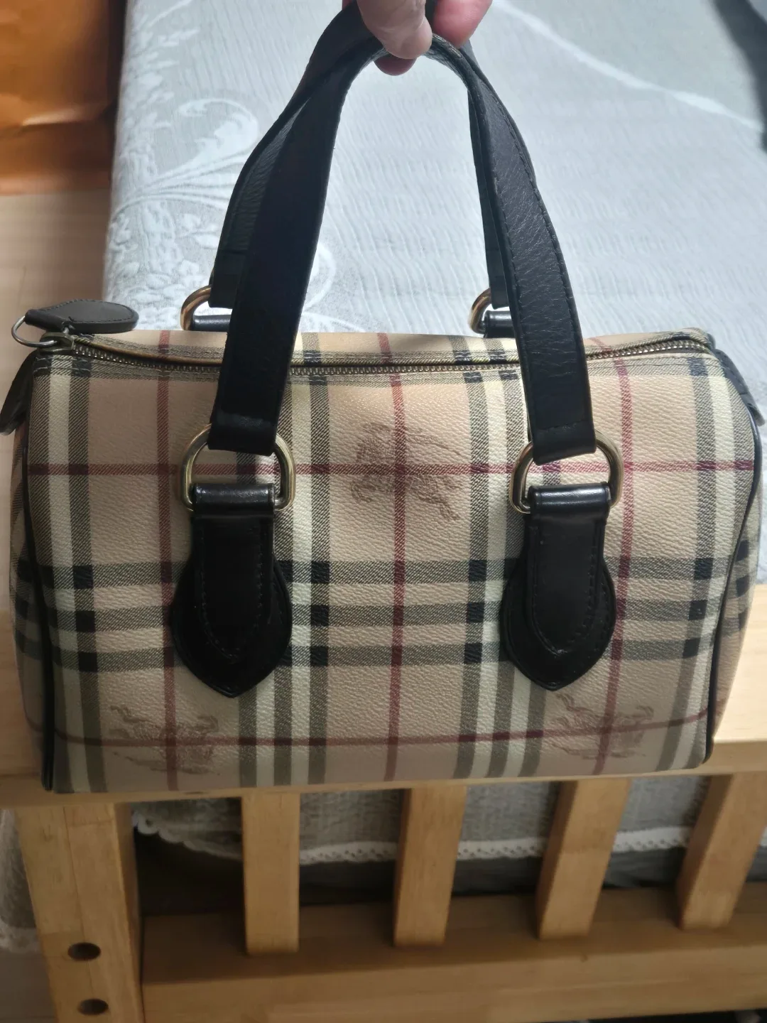 급처  정품 버버리 토트백