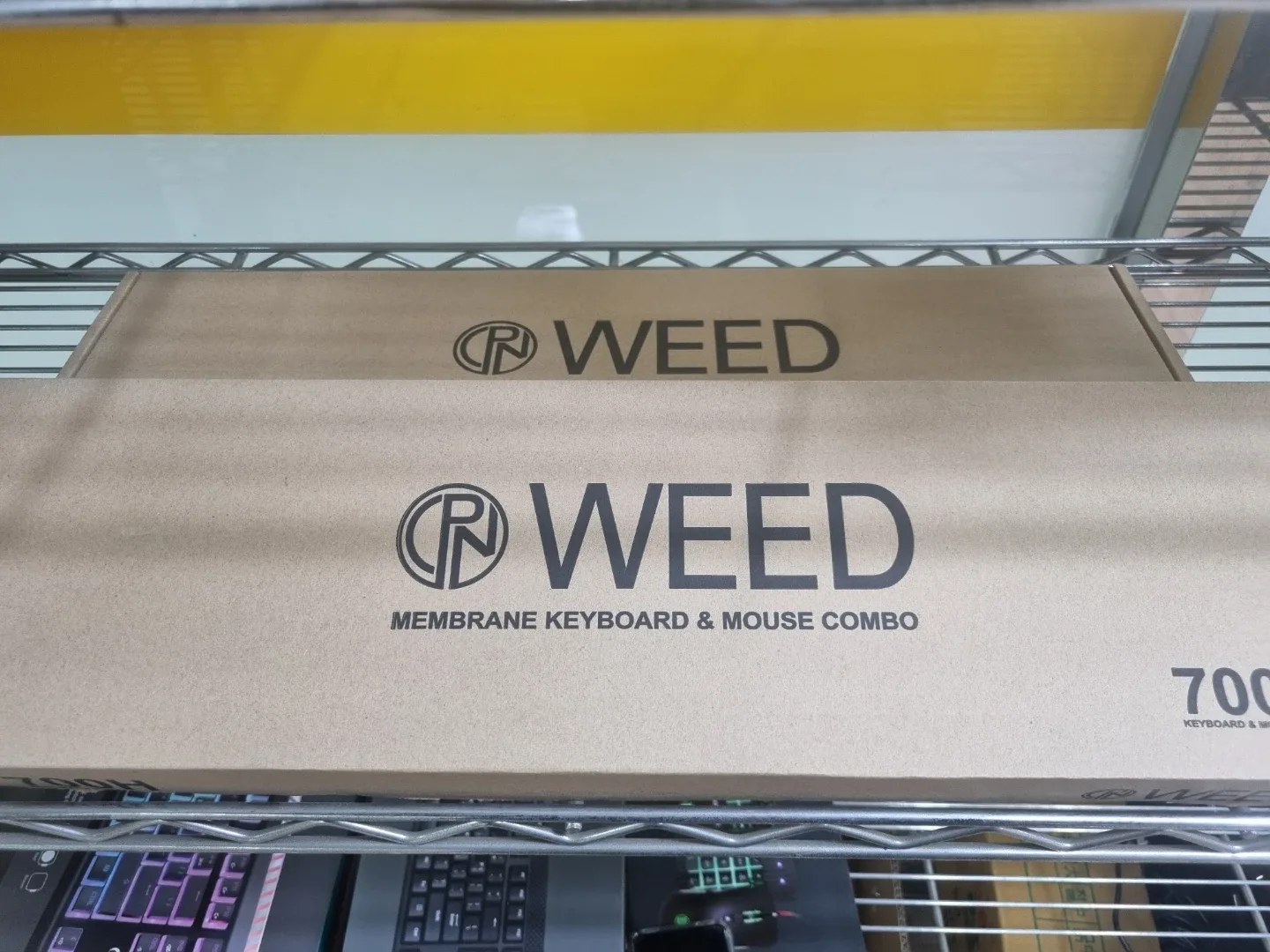WEED 멤브레인 키보드 마우스 세트 새제품