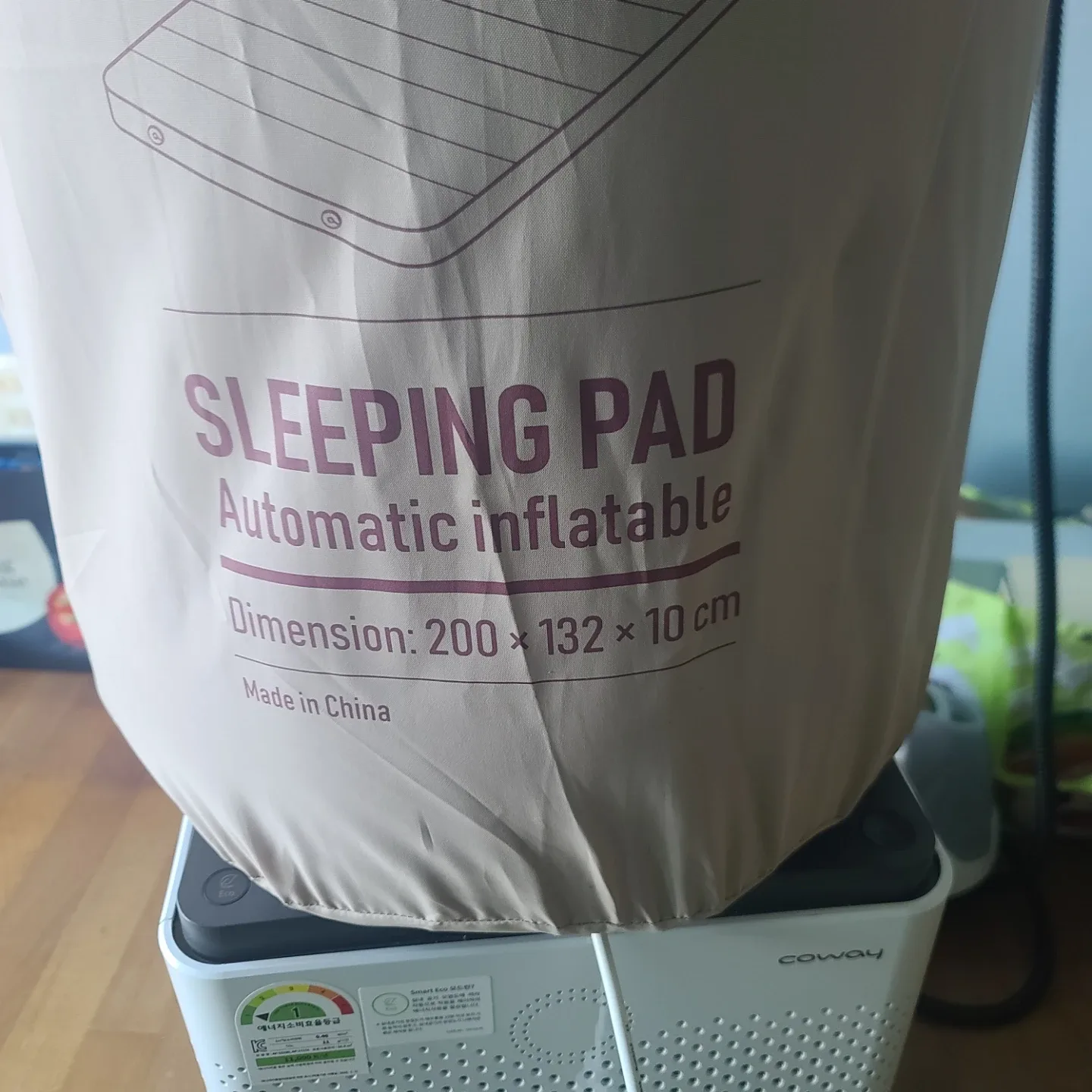 네이처하이크 자동 충전식 캠핑 매트 200x132x10cm