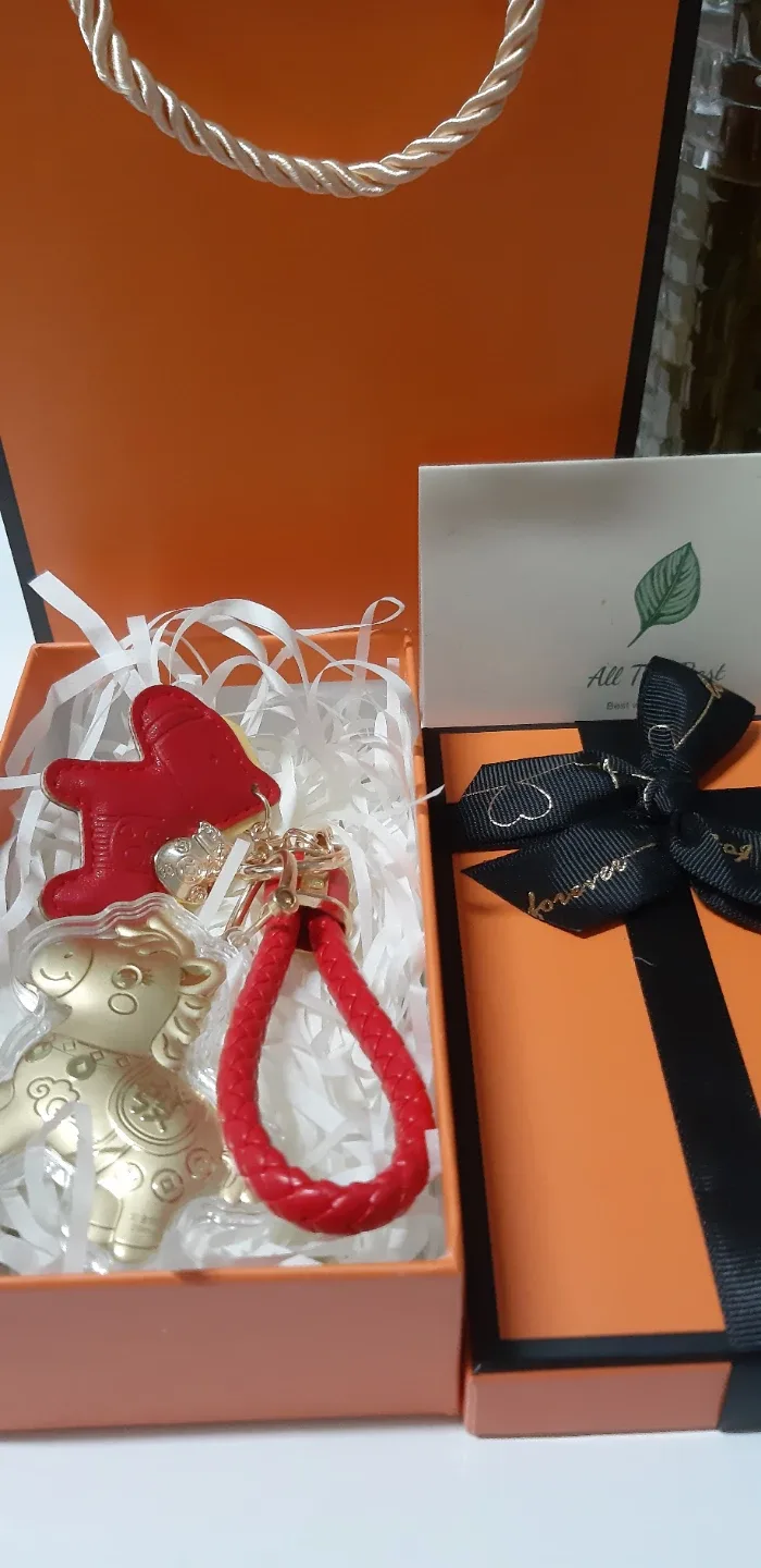 *레드 붉은 말의해 순금20mg 키링 포장 상태 그대로 새상품 당근합니다.