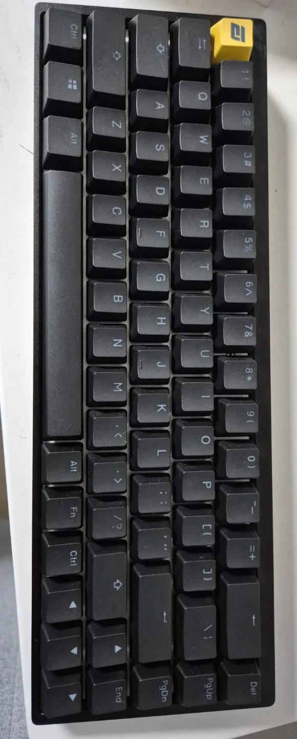 앤드게임기어 레피드트리거 게이밍키보드 kb65he 마그네틱축