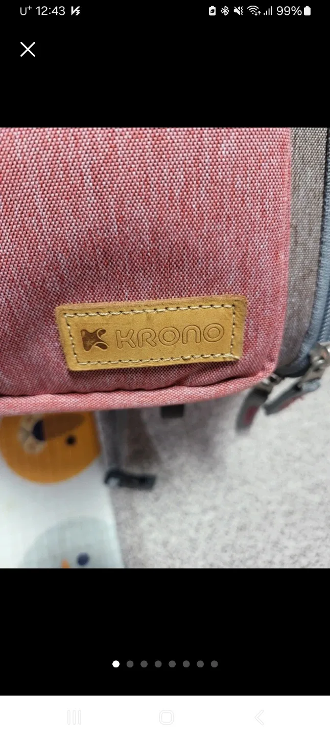 크로노 이동가방 백팩 캐리어형 팝니다.