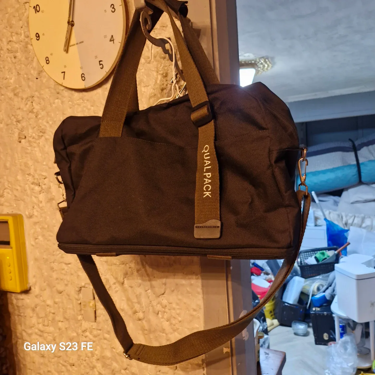 Qualpack 더플백 검정색