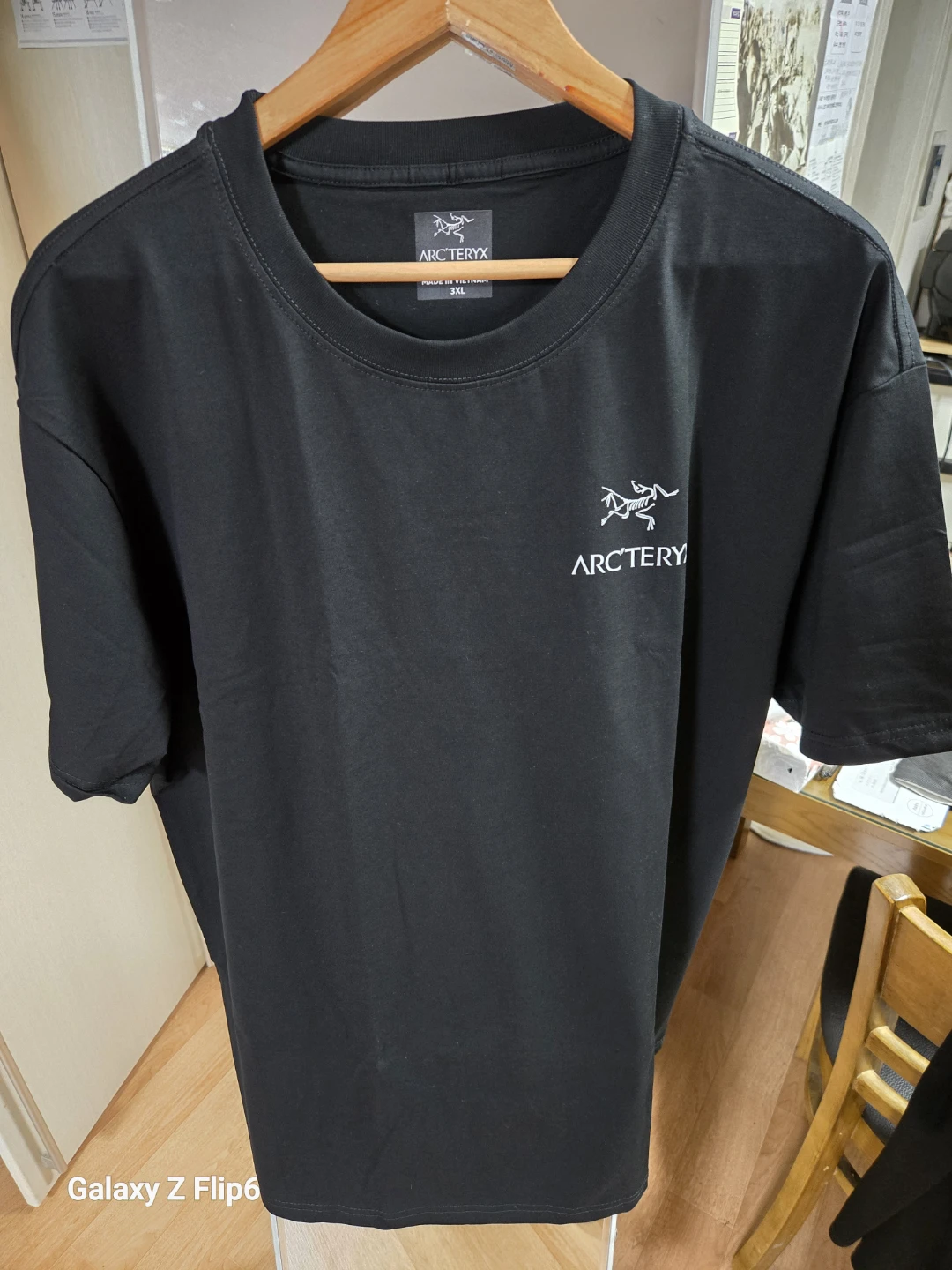 아크테릭스 반팔티 3XL 블랙