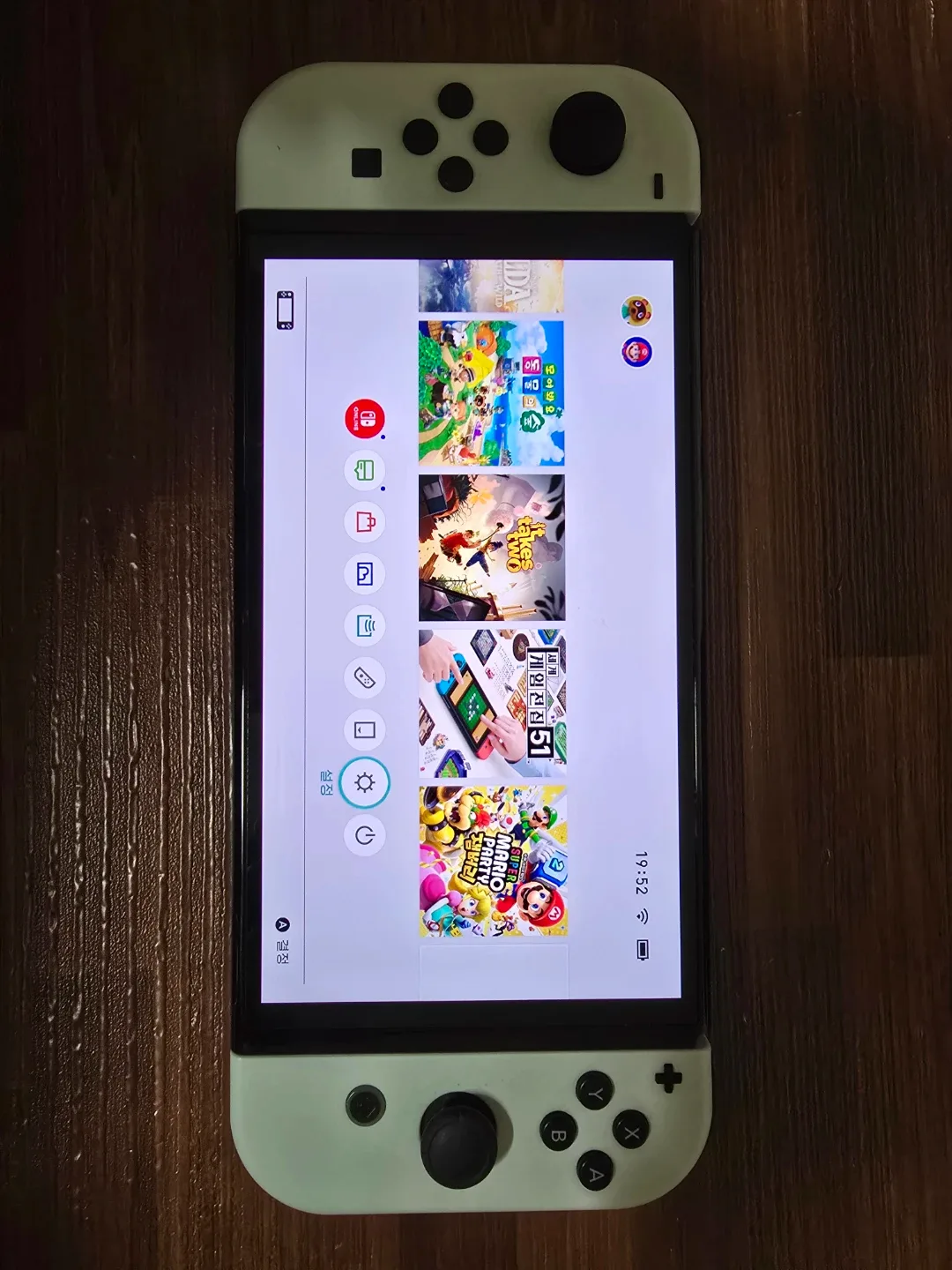 닌텐도 스위치 OLED 화이트 풀박스