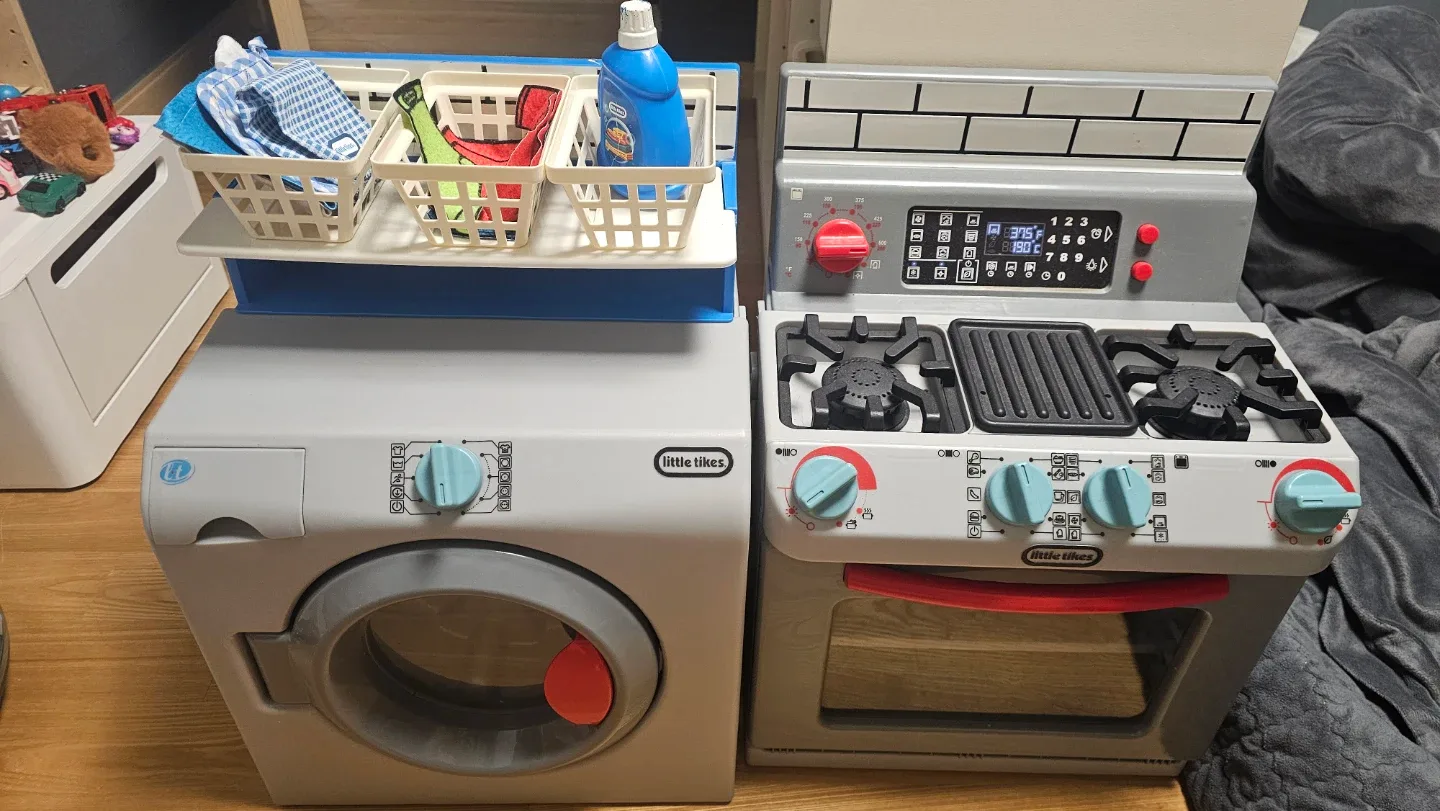 리틀타익스 주방놀이 & 세탁기  일괄판매