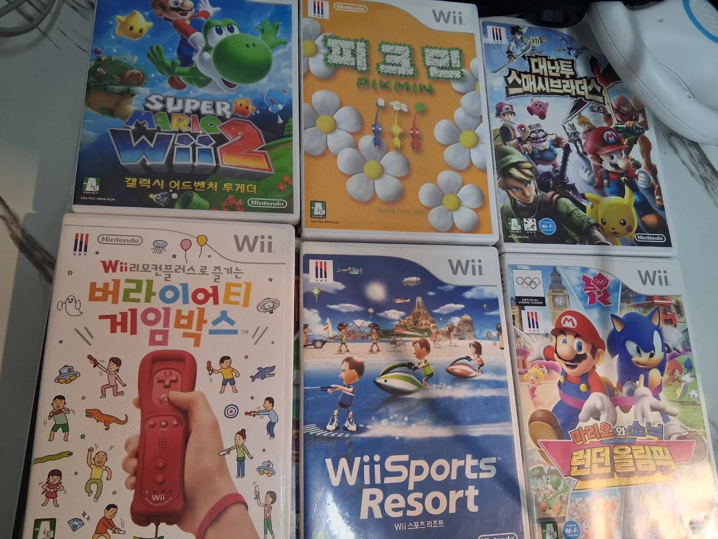 닌텐도 Wii 게임 다수 CD 1개당