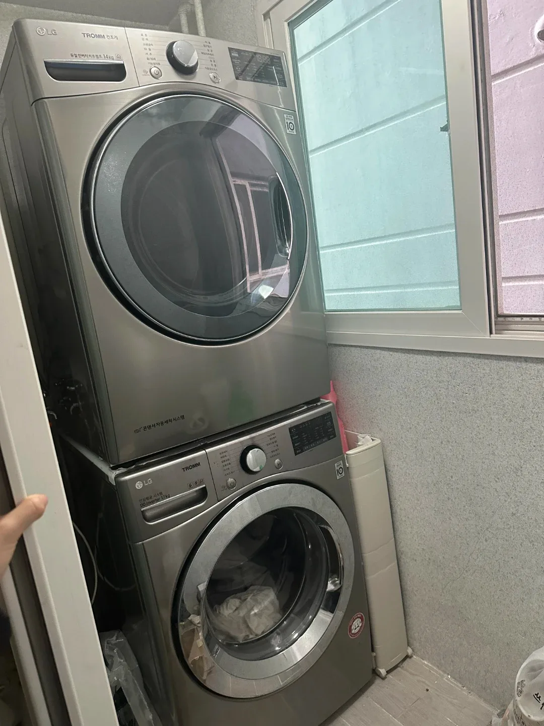 LG 트롬 세탁기 건조기 세트