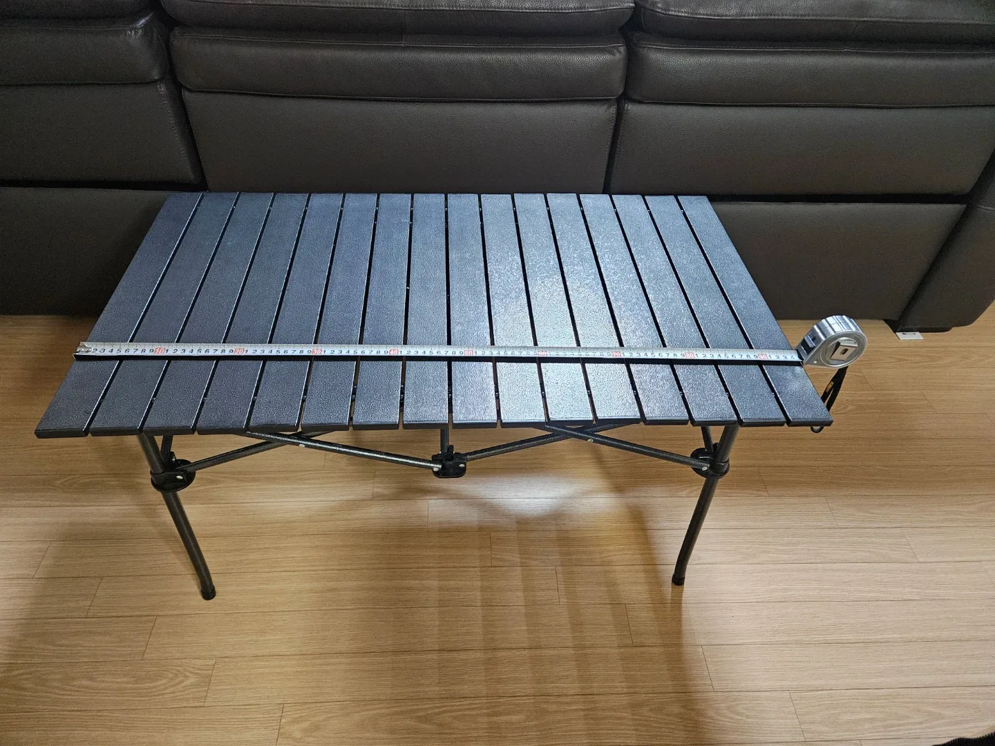 캠핑 접이식 테이블 블랙