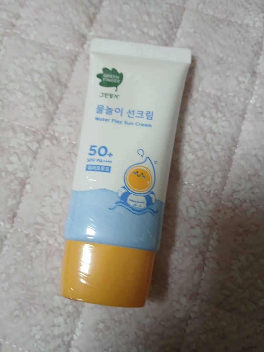 그린핑거 물놀이 선크림 SPF50+ PA++++