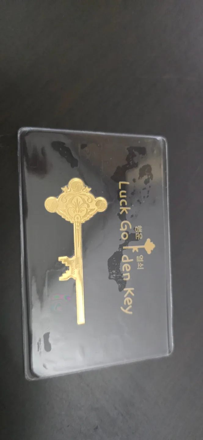 1돈 24k 순금 행운열쇠 골드바